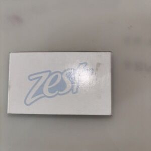 Vintage New Old Stock ZEST 4 ounce Bar of Bath Soap New‎ Deadstock. 3694